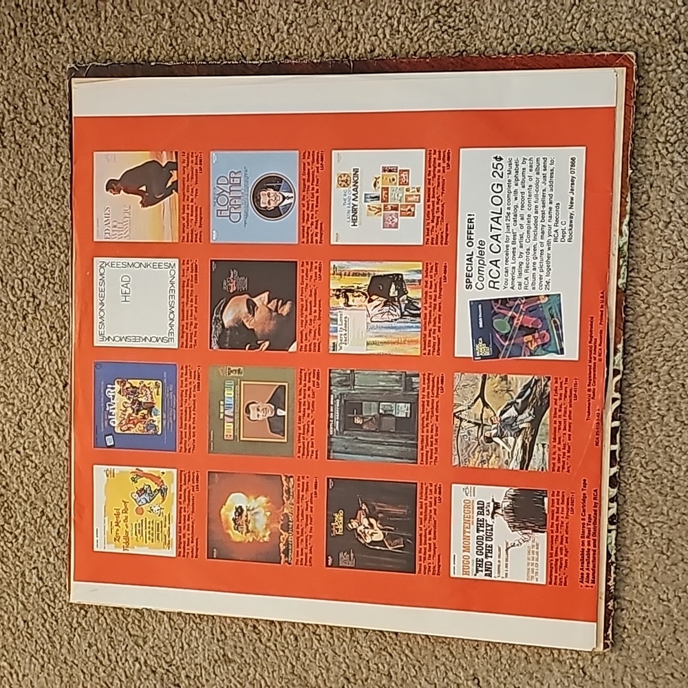 Dolly Parton & Porter Wayne Vinyl Record 1970 - Picture 3 of 6